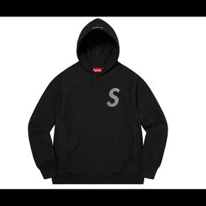 Supreme Swarovski S Logo Hoodie